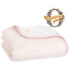 Aden and Anais - Dream Blanket Flannel Muslin - Grace - Baby Blankets - Aden and Anais - Afterpay - Zippay Carry Them Close