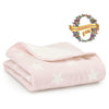 Aden and Anais - Flannel Muslin Stroller Blanket - Grace - Baby Blankets - Aden and Anais - Afterpay - Zippay Carry Them Close