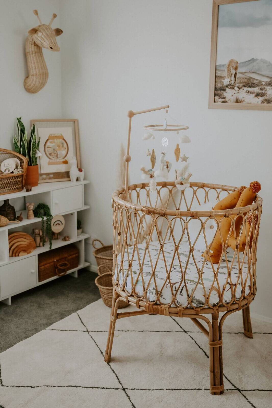 Snuggle Hunny Kids - Fitted Cot Sheet - Safari