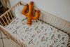 Snuggle Hunny Kids - Fitted Cot Sheet - Safari