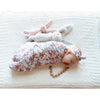 Snuggle Hunny Kids - Jersey Baby Wrap Swaddle & Topknot (Set) - Vintage Floral