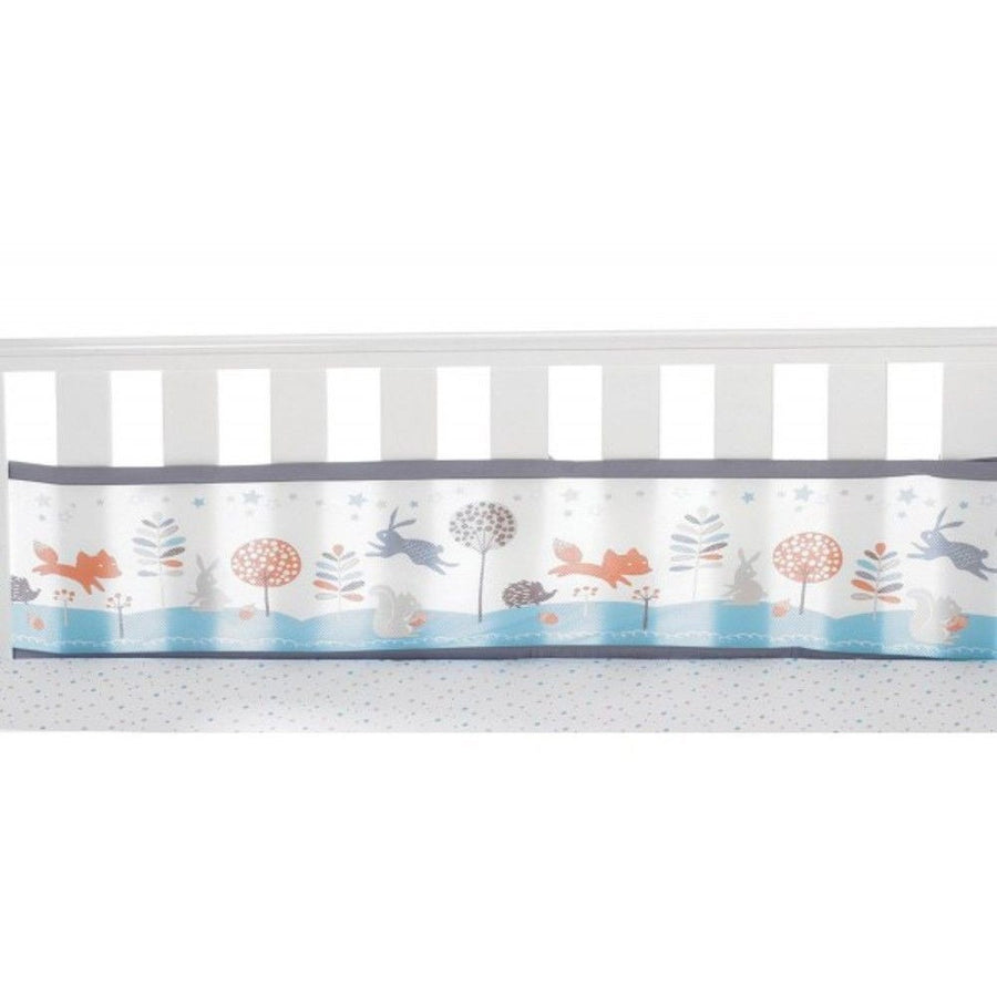 Breathable Baby - Breathable Mesh Cot Liner - Enchanted Forest (2 Sided), , Cot Liner, Breathable Baby, Carry Them Close 