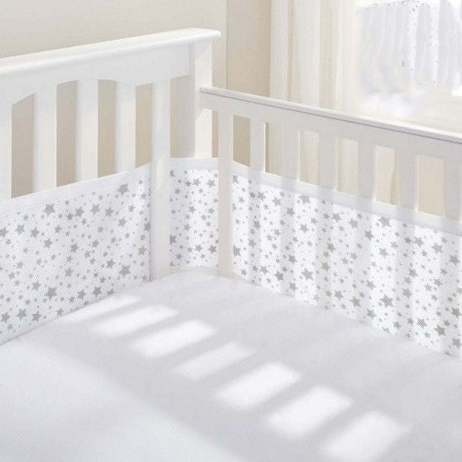 Breathable Baby - Breathable Mesh Cot Liner - Twinkle Twinkle (2 Sided) - Cot Liner - Breathable Baby - Afterpay - Zippay Carry Them Close