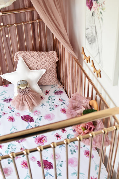 Snuggle Hunny Kids - Fitted Cot Sheet - Wanderlust