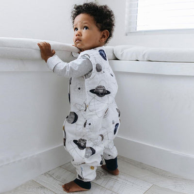 Little Unicorn - Cotton Muslin Sleep Romper - Planetary