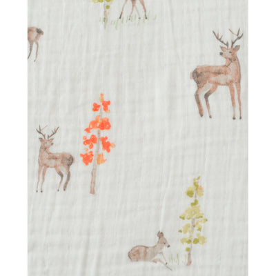 Little Unicorn - Muslin Quilt Blanket - Oh Deer