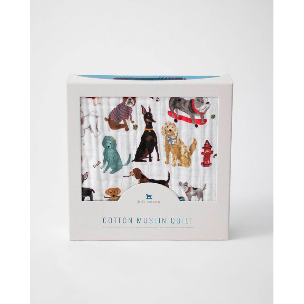Little Unicorn - Muslin Blanket - Woof