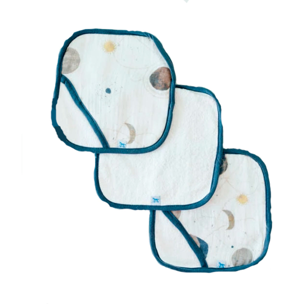 Little Unicorn - Wash Cloth Set (3pk) - Planetary