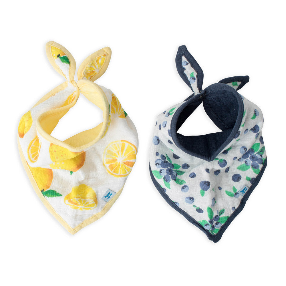 Little Unicorn - Bandana Bibs (2pk) - Berry Lemonade