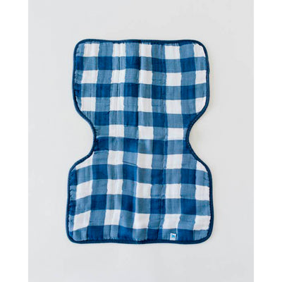 Little Unicorn - Muslin Burp Cloth - Jack Plaid