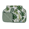 Little Unicorn - Muslin Burp Cloth - Tropical Leaf