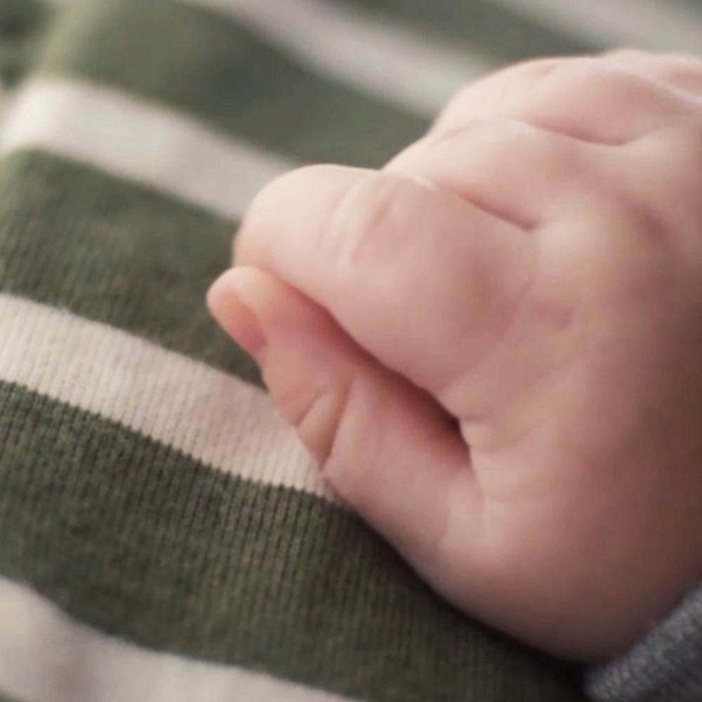 Woolbabe - Merino Wool Sleeping bag (Winter Duvet Weight) - Fern Stripe