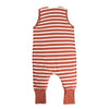 Woolbabe - Wool Winter Sleep Suit - Lava Stripe