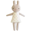 Alimrose - Bonnie Bunny Rattle Linen Pink - Toys - Alimrose - Afterpay - Zippay Carry Them Close