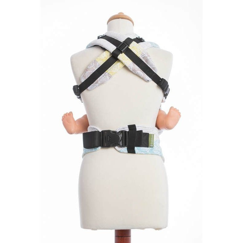 Lenny Lamb Ergonomic Carrier (BABY) - Daisy Petals (Silk, Wool, Cashmere, Cotton) (Second Generation), , Baby Carrier, Lenny Lamb, Carry Them Close  - 8