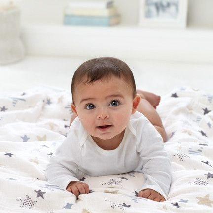 Aden and Anais - Classic Swaddles - Rock Star (4 Pack) - swaddle - Aden and Anais - Afterpay - Zippay Carry Them Close