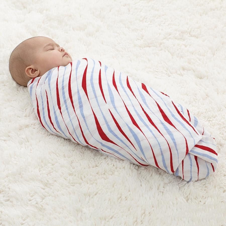 Aden and Anais - Classic Swaddles - Vintage Circus (4 Pack) - swaddle - Aden and Anais - Afterpay - Zippay Carry Them Close