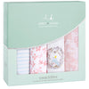 Aden and Anais - Classic Swaddles - Birdsong (4 Pack) - swaddle - Aden and Anais - Afterpay - Zippay Carry Them Close