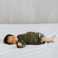 Embe - Starter 2-way Long Sleeve Swaddle - Olive