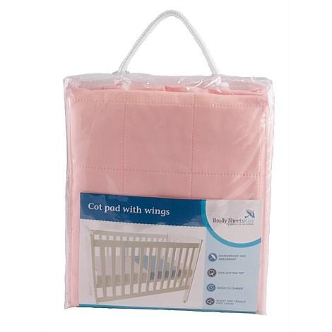 Brolly Sheet - Cot Pad with Wings - Bed - Brolly Sheets - Afterpay - Zippay Carry Them Close