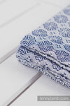 Lenny Lamb - Woven Cotton Blanket - Navy Blue