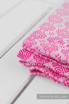 Lenny Lamb - Woven Cotton Blanket - Pink