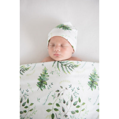 Snuggle Hunny Kids - Jersey Baby Wrap Swaddle & Beanie (Set) - Enchanted