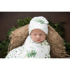 Snuggle Hunny Kids - Jersey Baby Wrap Swaddle & Beanie (Set) - Enchanted