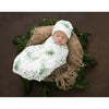 Snuggle Hunny Kids - Jersey Baby Wrap Swaddle & Beanie (Set) - Enchanted