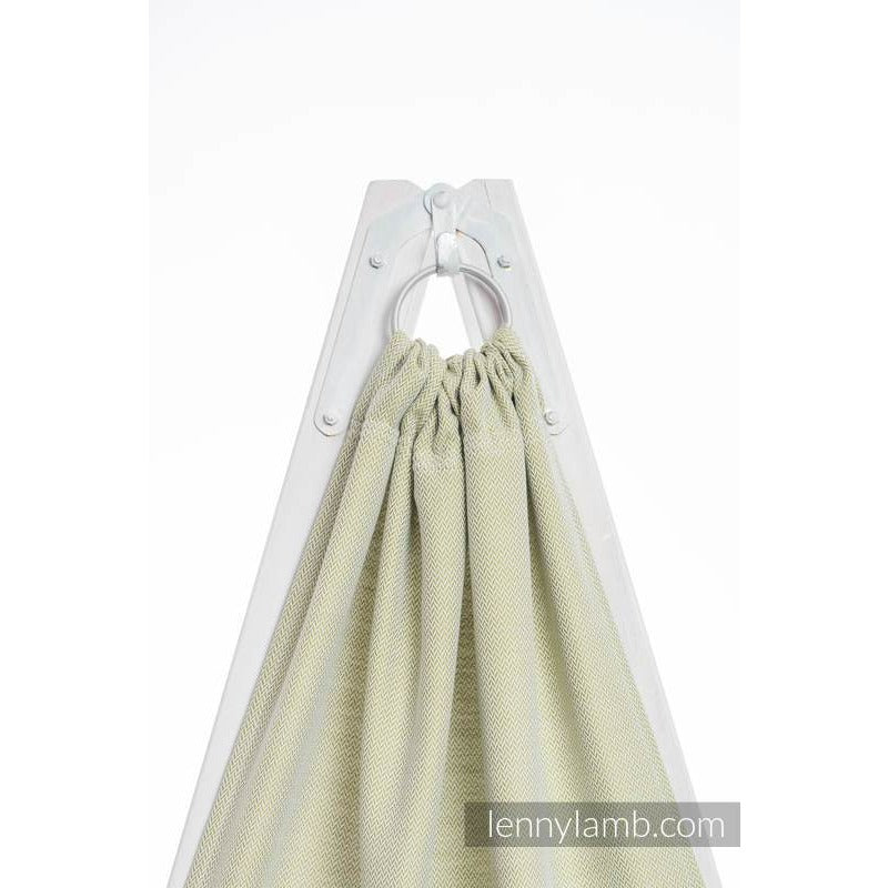 Lenny Lamb Ring Sling - Little Herringbone Olive Green - Ring Sling - Lenny Lamb - Afterpay - Zippay Carry Them Close