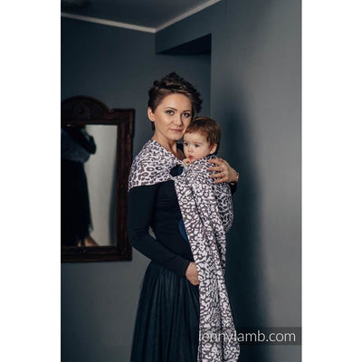 Lenny Lamb Ring Sling - Cheetah Dark Brown & White - Ring Sling - Lenny Lamb - Afterpay - Zippay Carry Them Close
