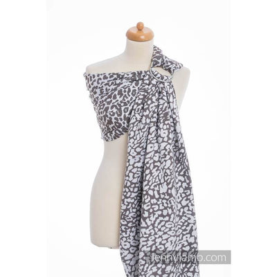 Lenny Lamb Ring Sling - Cheetah Dark Brown & White - Ring Sling - Lenny Lamb - Afterpay - Zippay Carry Them Close