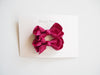 Snuggle Hunny Kids - Small Piggy Tail Clips (Pair) - Burgundy Wine