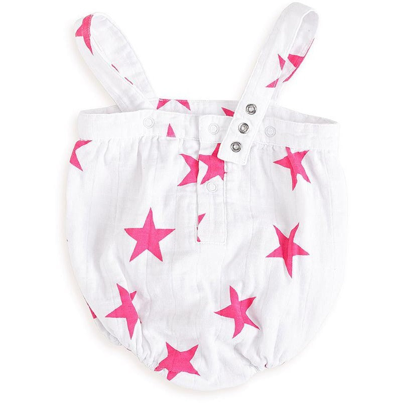 Romper - Pink Star - Clothing - Aden and Anais - Afterpay - Zippay Carry Them Close