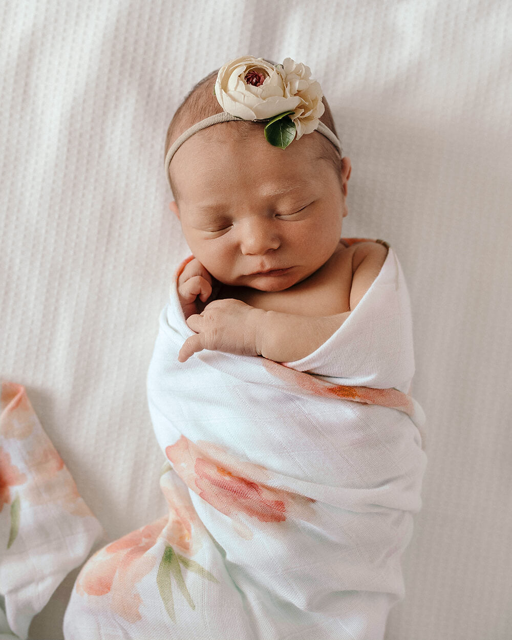 Snuggle Hunny Kids - Organic Muslin Wrap - Sorbet Bloom