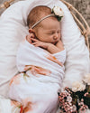 Snuggle Hunny Kids - Organic Muslin Wrap - Sorbet Bloom