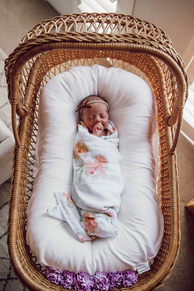 Snuggle Hunny Kids - Organic Muslin Wrap - Sorbet Bloom