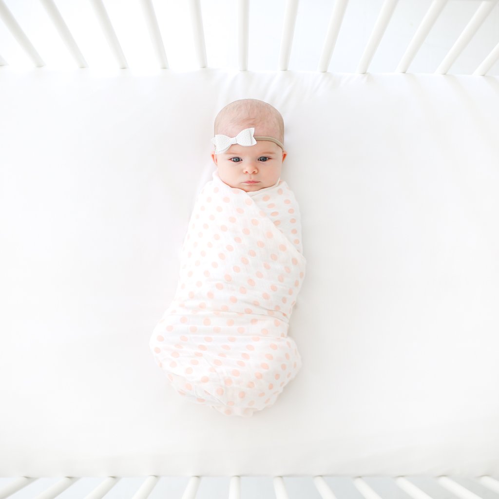 Posh Peanut - Muslin Bamboo Baby Swaddle Wrap (Set 2) - Pastel Floral