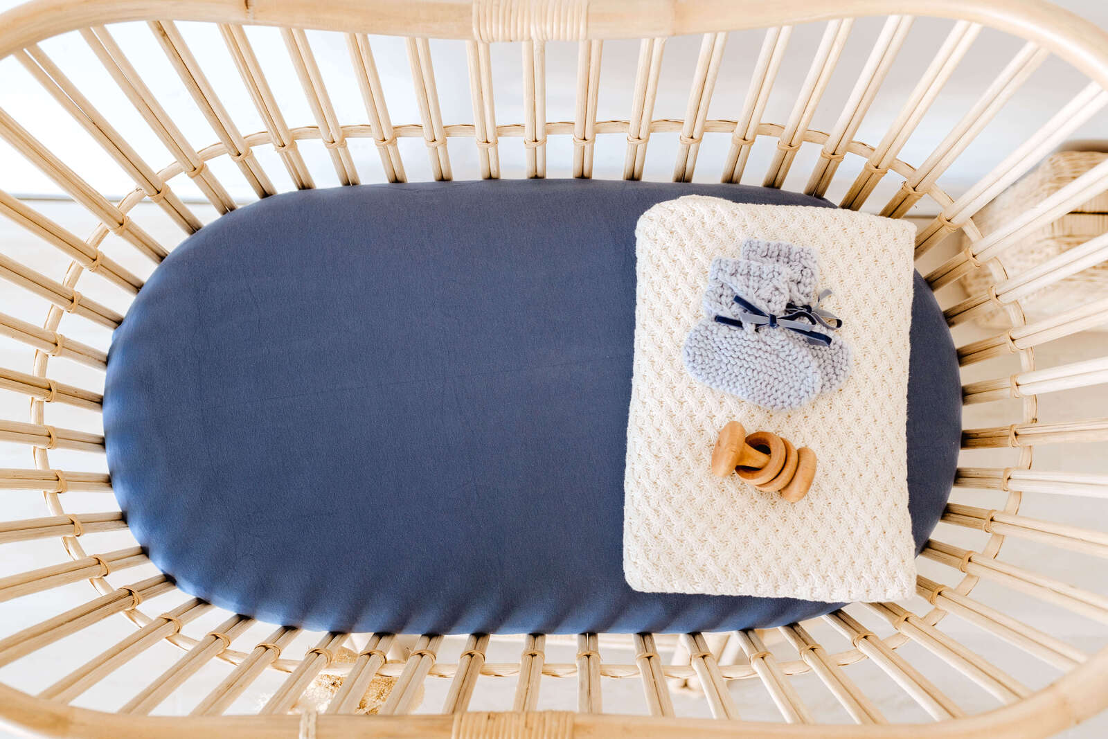 Snuggle Hunny Kids Bassinet Fitted Sheet Change Pad Cover