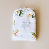 Snuggle Hunny Kids - Bassinet Fitted Sheet / Change Pad Cover - Lemon