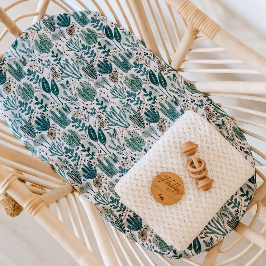 Snuggle Hunny Kids - Bassinet Fitted Sheet / Change Pad Cover - Arizona