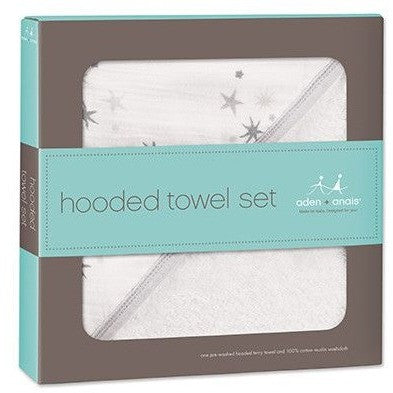 Aden and Anais - Towel and Wash Cloth Set - Twinkle - Bath - Aden and Anais - Afterpay - Zippay Carry Them Close