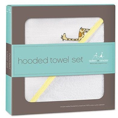 Aden and Anais - Towel and Wash Cloth Set - Jungle Jam - Bath - Aden and Anais - Afterpay - Zippay Carry Them Close