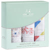 Aden and Anais - Wash Cloth Set - Leader of The Pack - Bath - Aden and Anais - Afterpay - Zippay Carry Them Close