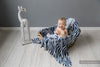 Lenny Lamb - Small Muslin Bamboo Square - Zebra