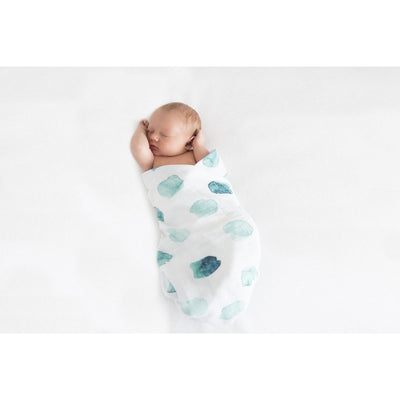 Snuggle Hunny Kids - Organic Muslin Wrap - Sea Mist