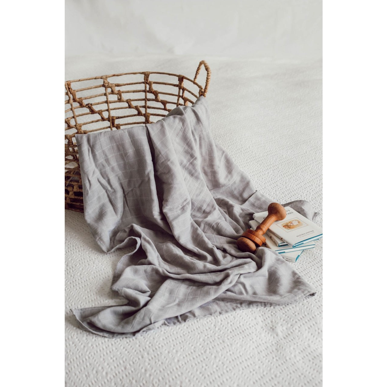 Snuggle Hunny Kids - Organic Muslin Wrap - Storm