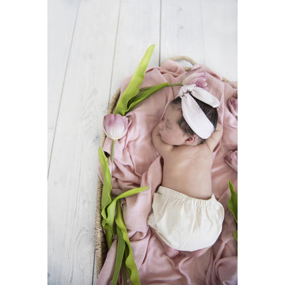 Snuggle Hunny Kids - Organic Muslin Wrap - Vintage Blush