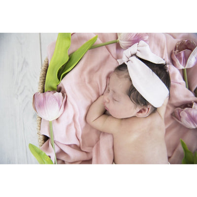 Snuggle Hunny Kids - Organic Muslin Wrap - Vintage Blush