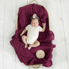 Snuggle Hunny Kids - Organic Muslin Wrap - Ruby